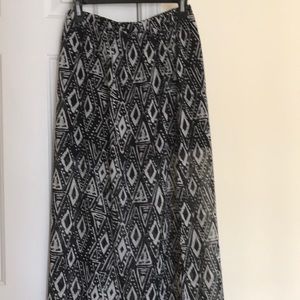 Forever21 Tribal Maxi Skirt Size S